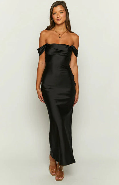 Hip Backless Women's Clothing Long Dress A&S Collection