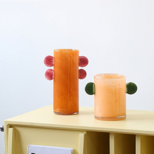 **Charming candy-colored aroma bottles—adorable and functional decor.** CJ