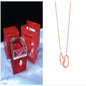 Rotating Soap Flower Rose Gift Box Creative Rotating Rose Jewelry Packaging Box Valentine's Day Gift For Women A&S Collection