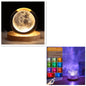LED Water Ripple Ambient Night Light USB Rotating Projection Crystal Table Lamp RGB Dimmable Home Decoration 16 Color Gifts A&S Collection