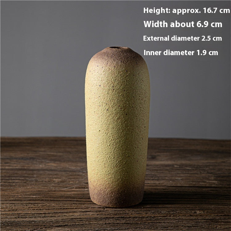 Ceramic Flower Receptacle Stoneware Creative Handmade Decoration A&S Collection