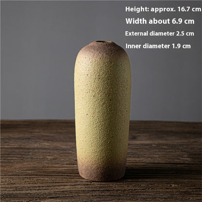 Ceramic Flower Receptacle Stoneware Creative Handmade Decoration A&S Collection