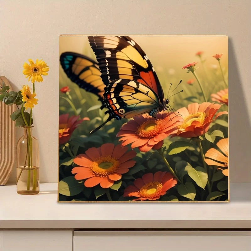 5DDIY Diamond Painting Set - Full Diamond Round Water Diamond Art, Sparkling Mosaic Handmade Home Decoration, Including Durable Canvas And Tools A&S Collection