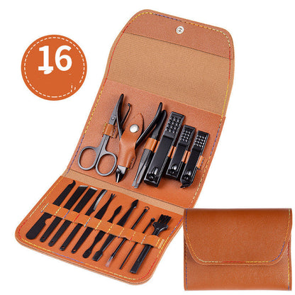Professional Scissors Nail Clippers Set Ear Spoon Dead Skin Pliers Nail Cutting Pliers Pedicure Knife Nail Groove Trimmers A&S Collection