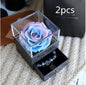 Eternal Flower Rose Jewelry Box for Birthday Presents Valentines Day Wedding Gift A&S Collection
