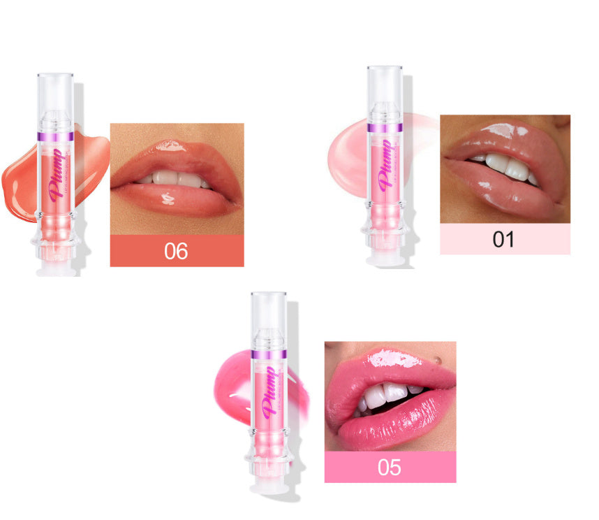 New Tube Lip Rich Lip Color Slightly Spicy Lip Honey Lip Glass Mirror Face Lip Mirror Liquid Lipstick A&S Collection