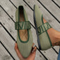 Striped Flats Shoes Fashion Casual Pointed Toe Loafers Lazy Shoes For Women A&S Collection