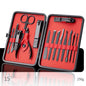 Professional Scissors Nail Clippers Set Ear Spoon Dead Skin Pliers Nail Cutting Pliers Pedicure Knife Nail Groove Trimmers A&S Collection
