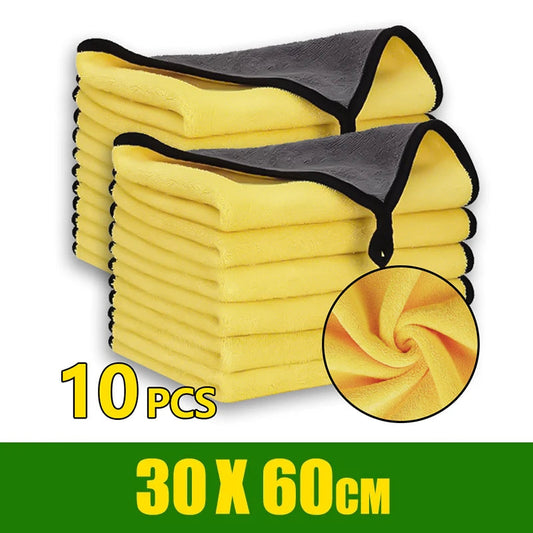 Microfiber Towel Car Microfiber Cloth Wash Towel Microfiber Cleaning Cloth Car Wash Drying Towel Auto Detailing A&S Collection