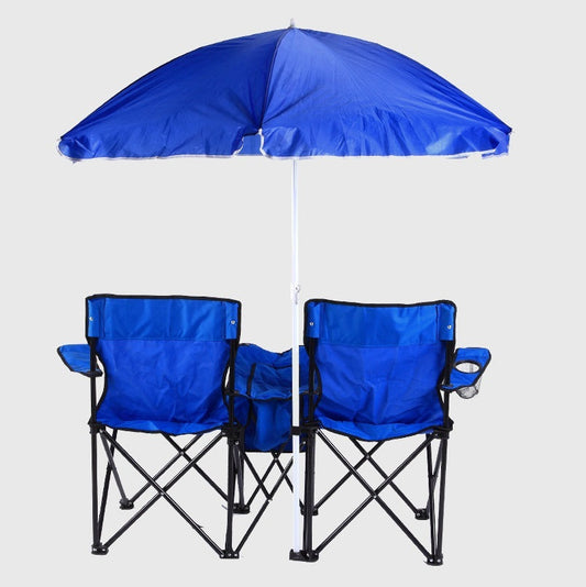 Outdoor Double Portable Camping Folding Chair CJ
