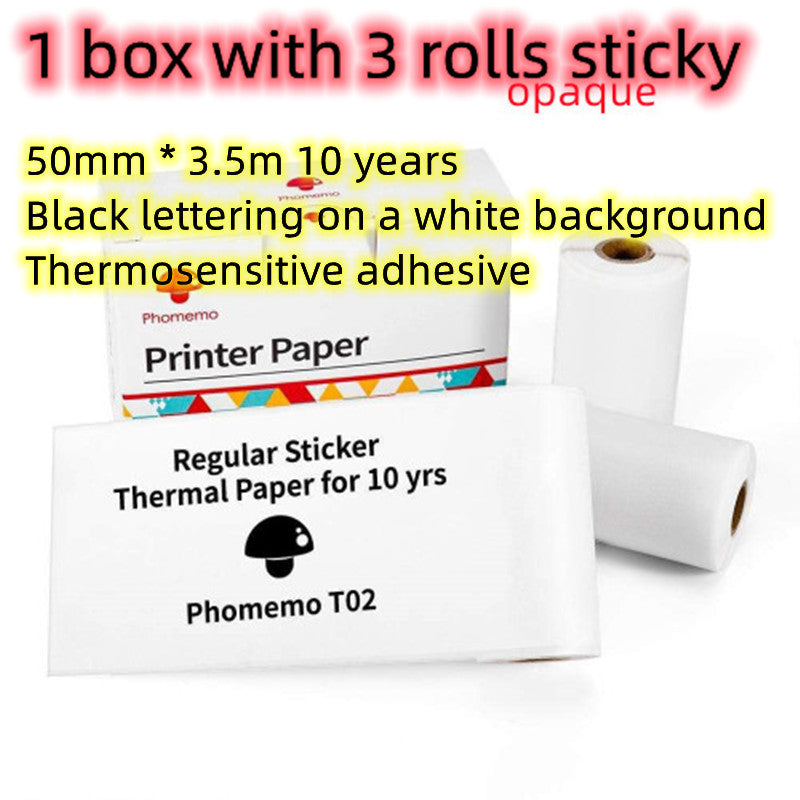 Portable Mini Thermal Label Printer: Home Photo Printer and Student Study Aid with Bluetooth Compatibility – Ideal for Price Tags and Error Correction A&S Collection
