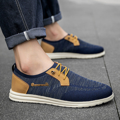 Casual Slip-on Mesh Shoes Lightweight Breathable Loafers Men Walking Running Sports Shoes A&S Collection