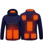 New Heated Jacket Coat USB Electric Jacket Cotton Coat Heater Thermal Clothing Heating Vest Men's Clothes Winter A&S Collection