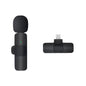 Dual Wireless Lavalier Microphone - Perfect for Outdoor Use with Crystal-Clear Audio CJ
