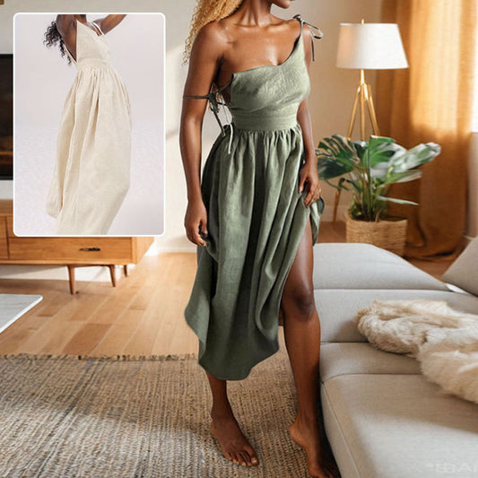 Backless High Waist Long Dress CJ