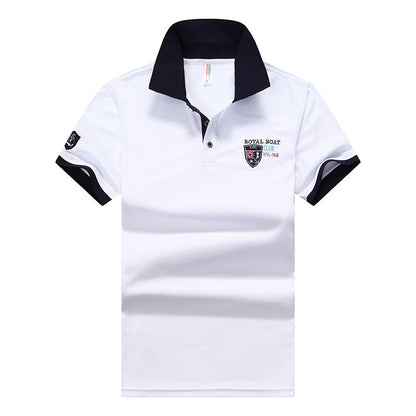 Men's casual half-sleeve lapel polo shirt for men A&S Collection