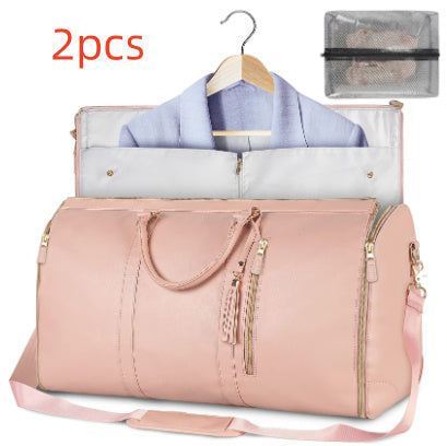 Large Capacity Travel Duffle Bag Women's Handbag Folding Suit Bag Waterproof Clothes Totes A&S Collection