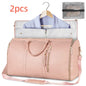 Large Capacity Travel Duffle Bag Women's Handbag Folding Suit Bag Waterproof Clothes Totes A&S Collection