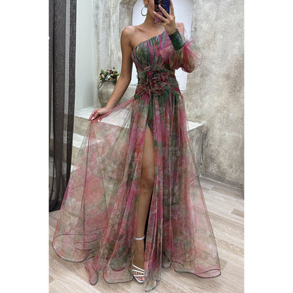Tie-Dye Off-Shoulder Dresses - Shop Now CJ