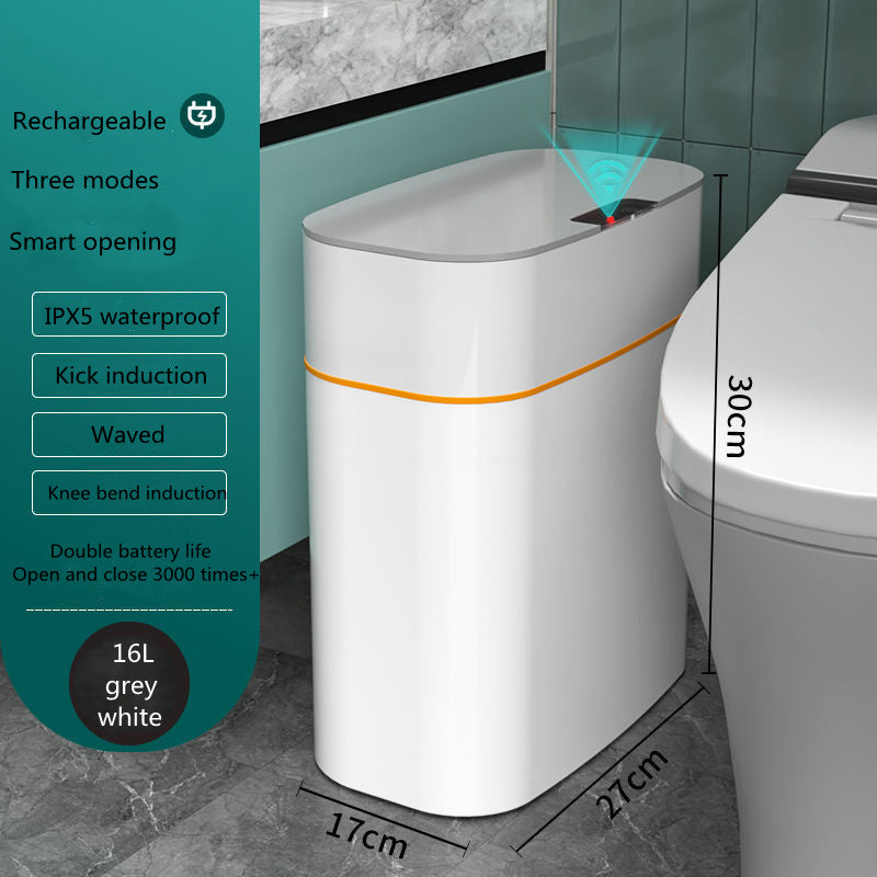 Smart Induction Trash Can". Both CJ