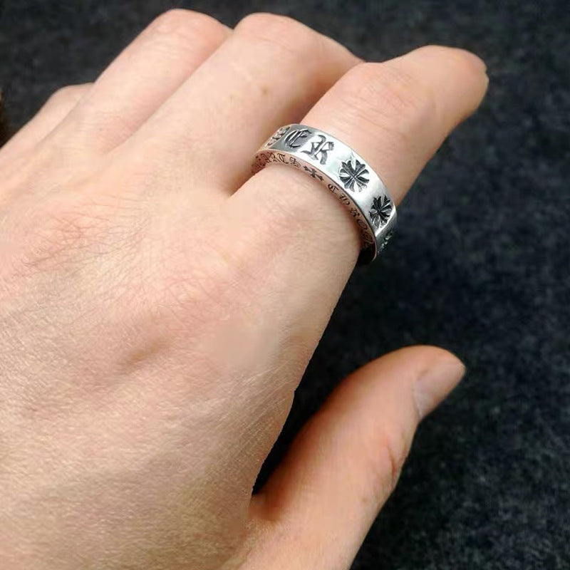 Sterling silver CH Crowe Eternal Heart forever Ring True love Classic vintage do old male and female couples A&S Collection