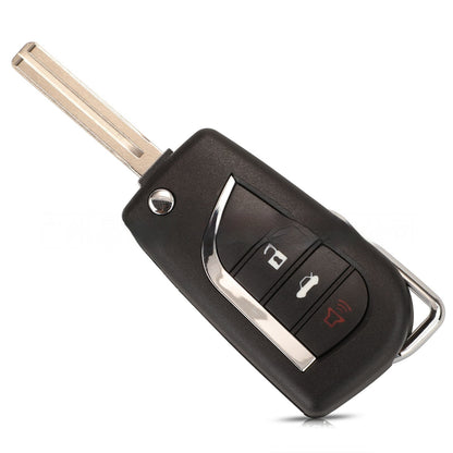 Folding Key Shell Camry Reeling Ruizhi Highlander Remote Control Key Shell 4 Keys A&S Collection
