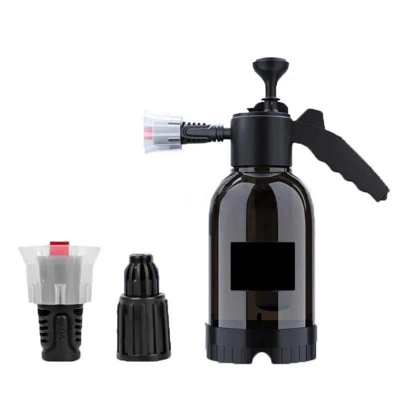 2L Hand Pump Foam Sprayer: Versatile Gardening and Cleaning Tool with Snow Foam Gun Nozzle and Pressure Relief Valve A&S Collection
