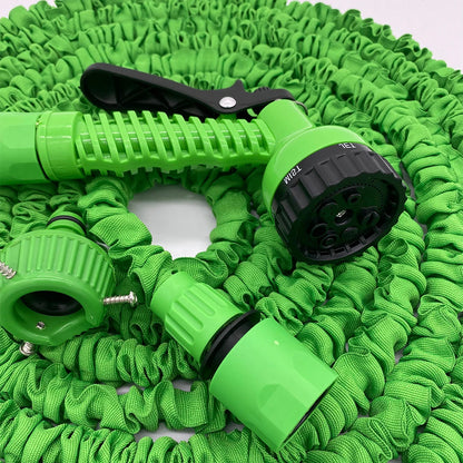 Garden Hose Pipe Water Hose Expandable Magic Hose 7 Patterns Water Gun Foam Pot flexible reels hose Car Wash Gun Sprayer A&S Collection