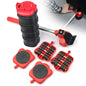 15PCS Furniture Moving Transport Roller Set Removal Lifting Moving Tool Set Wheel Bar Mover Moving Heavy Stuffs Device Hand Tool A&S Collection