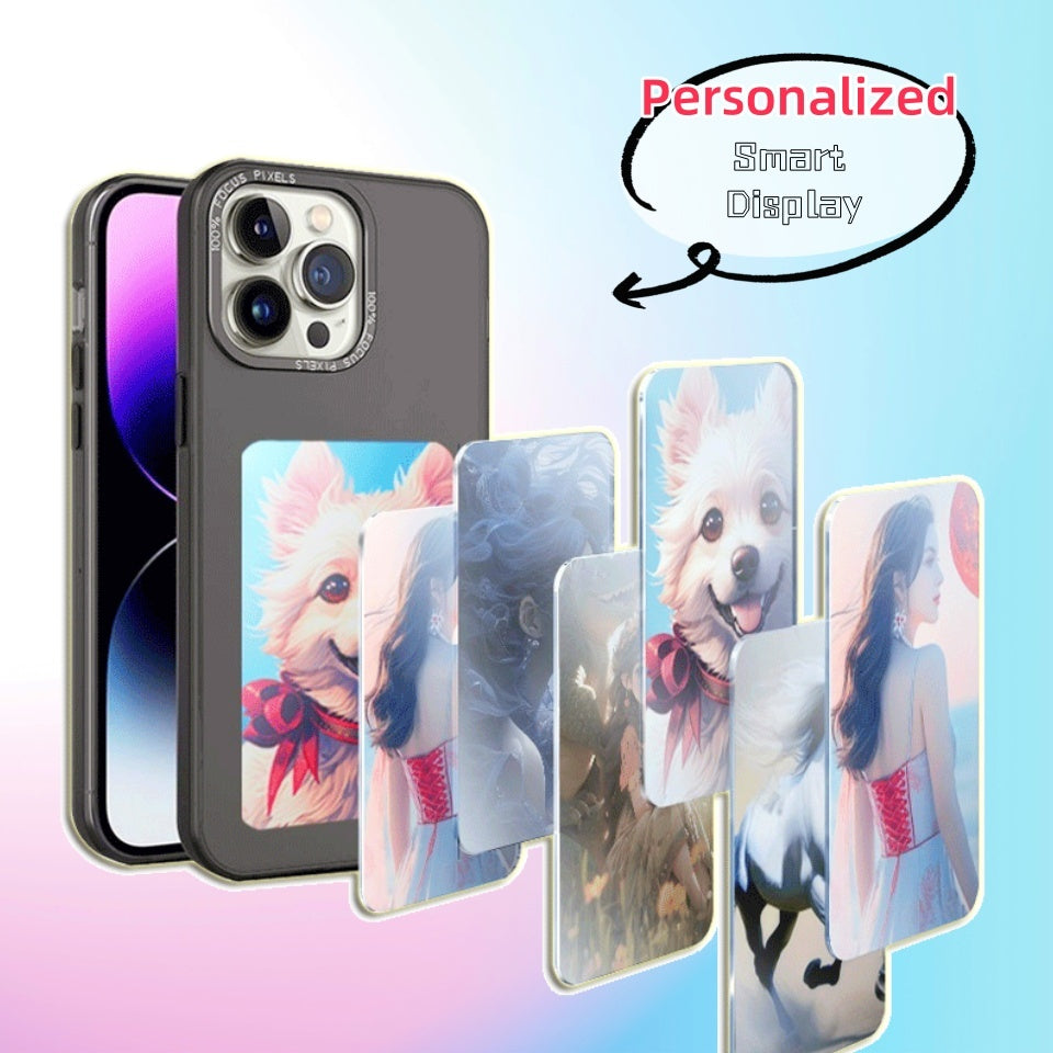 Luxury E-Ink Screen Phone Case: Personalized Design with Unlimited Screen Projection, Battery-Free Technology – New Designer Edition A&S Collection