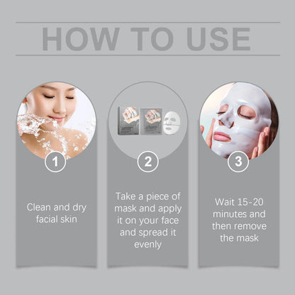 Bio Collagen True Deep Mask, Collagen Mask Overnight, Facial Care Collagen Mask Moisturizing Anti-Aging Mask A&S Collection