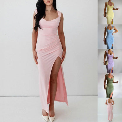 Elegant Sleeveless Dress Women CJ