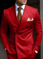 Men's Two-piece Suit Korean Style Slim Fit Business Best Man Casual Suit A&S Collection