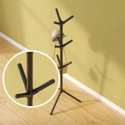Clothes and Hats Rack Floor To Floor Bedroom Coat Hook Bedroom Vertical Tree Branch Shape Holder Hat Scarf Handbag Storage Hange A&S Collection