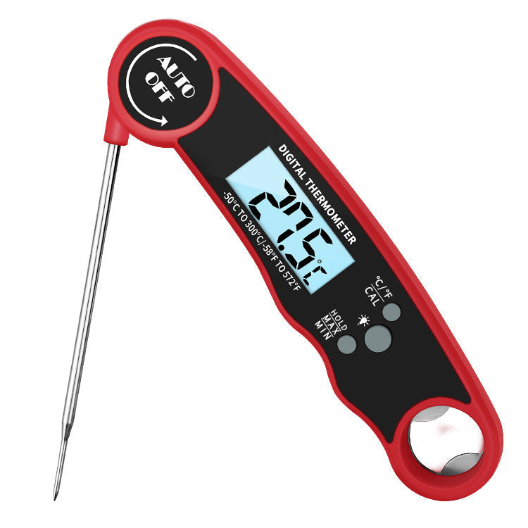 Folding Kitchen Food Thermometer - Accurate Grill & Cooking Tool for Perfect Meals A&S Collection