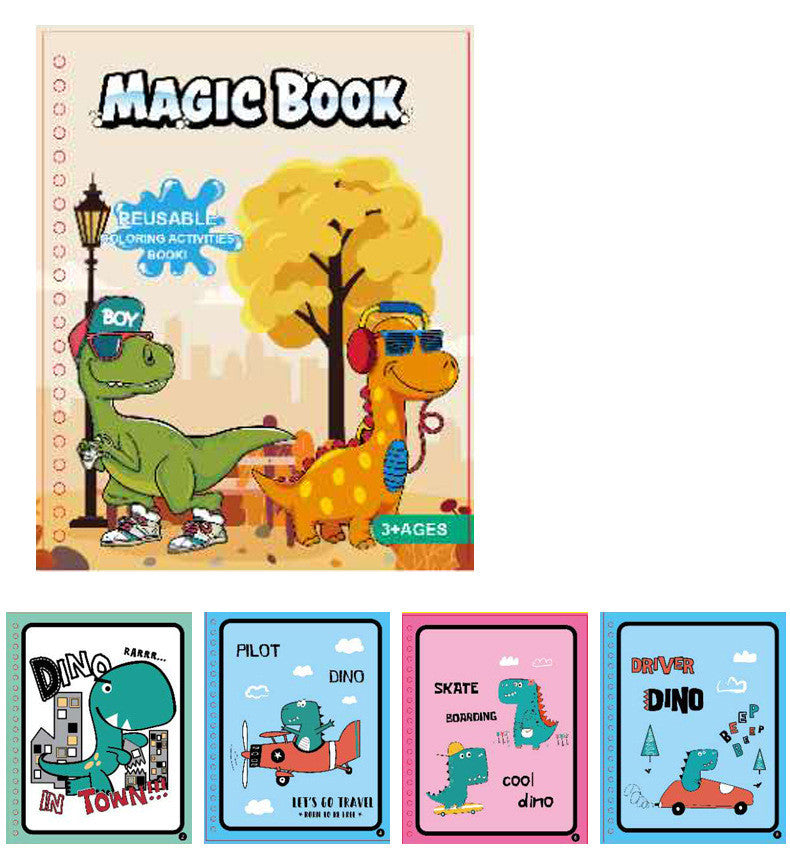 Children's Magic Water Painting Book Coloring And Coloring Book A&S Collection