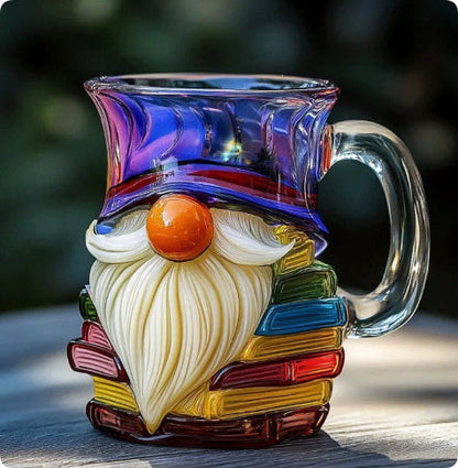 Painted Book Coffee Cup Unique Book Stacking Coffee Cup.