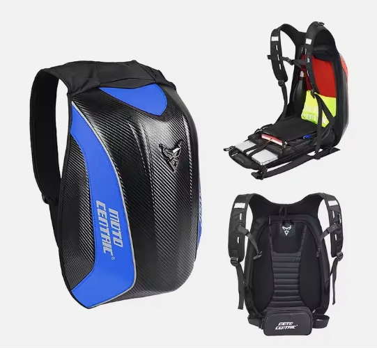 MOTOCENTRIC Waterproof Motorcycle Backpack Motorcycle Tail Bag A&S Collection