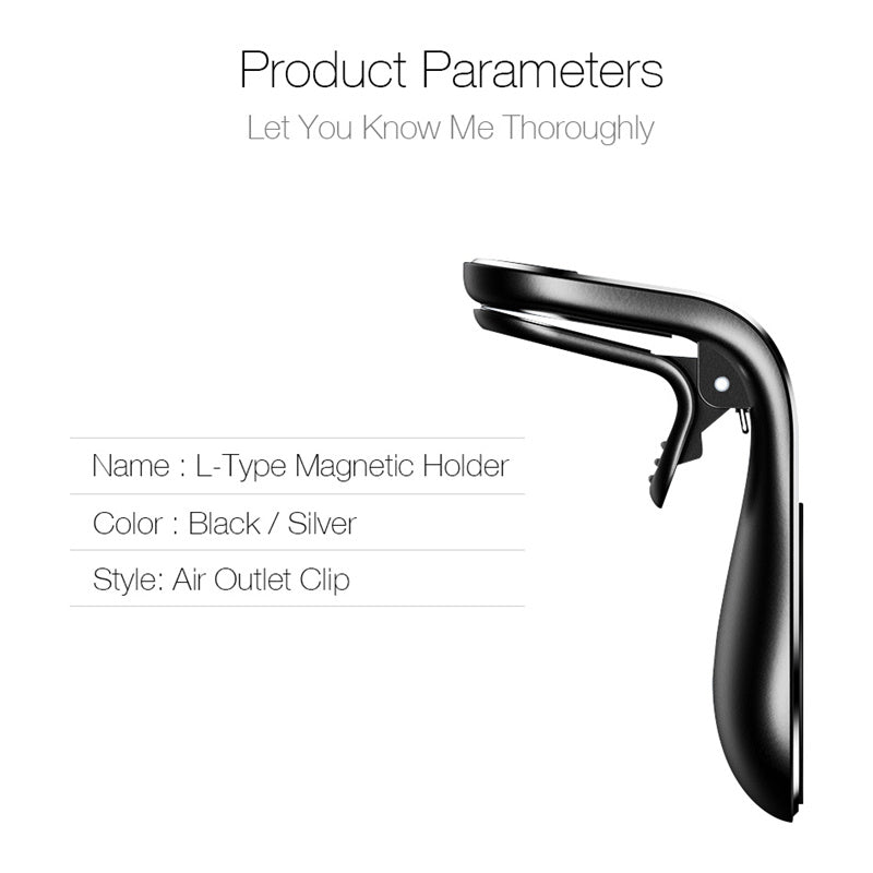 360° Magnetic Car Phone Holder | Air Vent Mount Stand for GPS and Hands-Free Use CJ