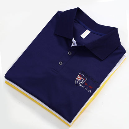 Men's casual half-sleeve lapel polo shirt for men A&S Collection