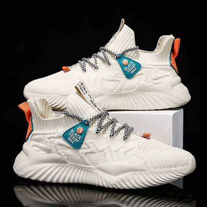 Various Styles of Men's Flying Woven Breathable Student Leisure Mesh Walking and Running Shoes A&S Collection