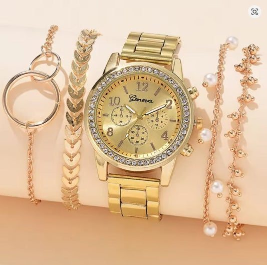 Ladies Watch Watch Bracelet Decoration A&S Collection