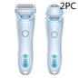 2 In 1 Hair Removal Epilator USB Rechargeable Trimmer Women Body Razor Face Leg Armpit Bikini Hand Pubic Shaver Hair Remover A&S Collection