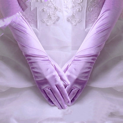 Wedding Dress Gloves Show Banquet CJ