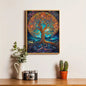 5DDIY Diamond Painting Set - Full Diamond Round Water Diamond Art, Sparkling Mosaic Handmade Home Decoration, Including Durable Canvas And Tools A&S Collection