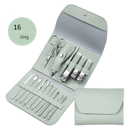 Professional Scissors Nail Clippers Set Ear Spoon Dead Skin Pliers Nail Cutting Pliers Pedicure Knife Nail Groove Trimmers A&S Collection