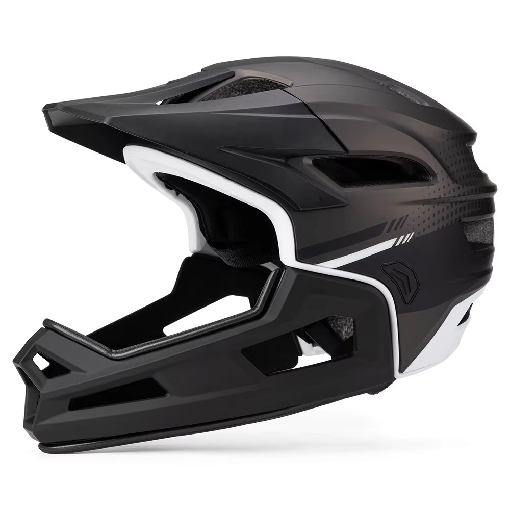 Downhill Cycle MTB Fullface Helmet Detachable Chin Pad Mountain Bike Full Face Helmet For Bike Bicycle Helmet Full Face A&S Collection