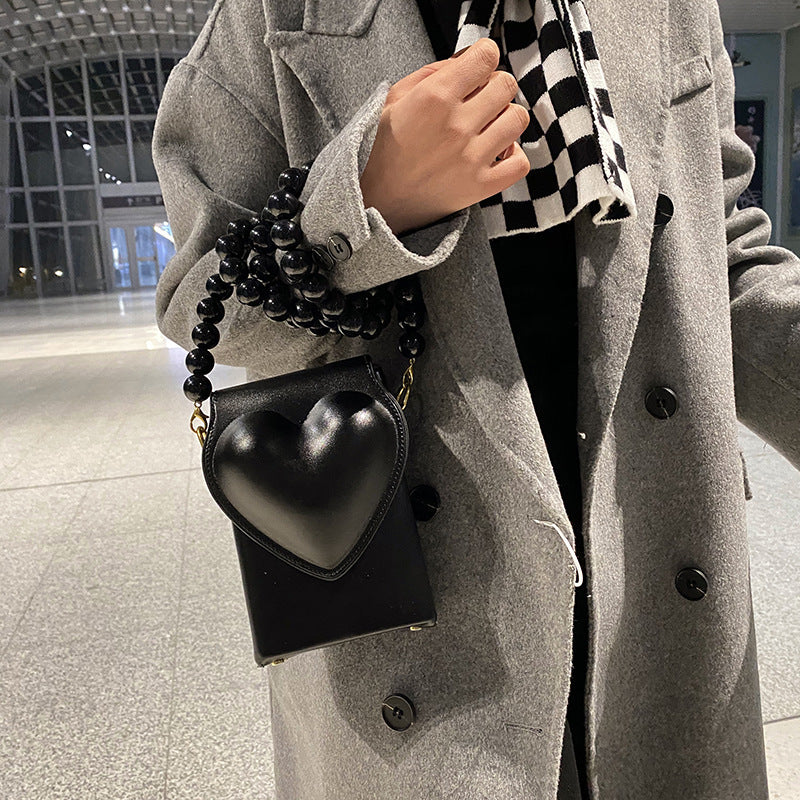 The New Checkerboard Mobile Phone Bag Shoulder Messenger Lady CJ
