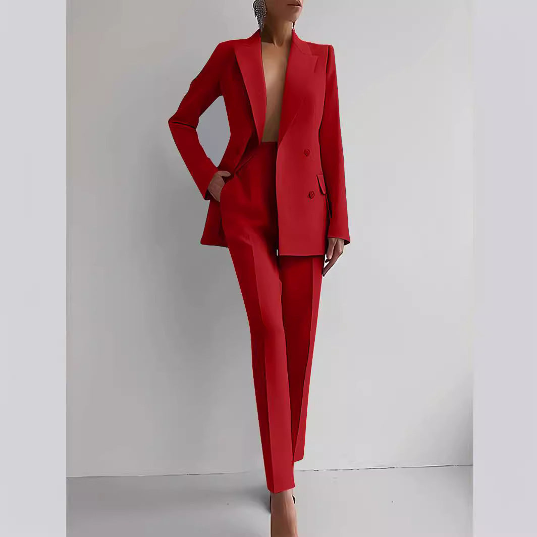 Elegant Long Sleeve Pant Set CJ