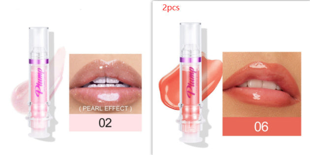 New Tube Lip Rich Lip Color Slightly Spicy Lip Honey Lip Glass Mirror Face Lip Mirror Liquid Lipstick A&S Collection